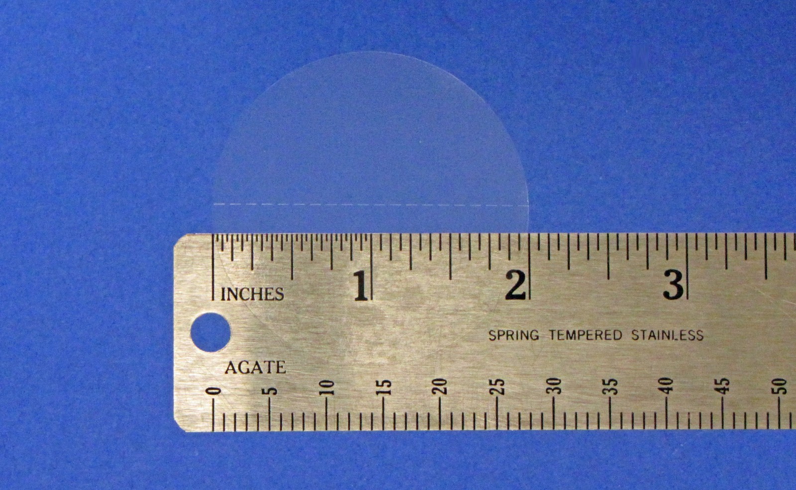 2″ Clear Round Perforated Labels 500 roll Sticker Seals #2CIRP Standard Adhesive