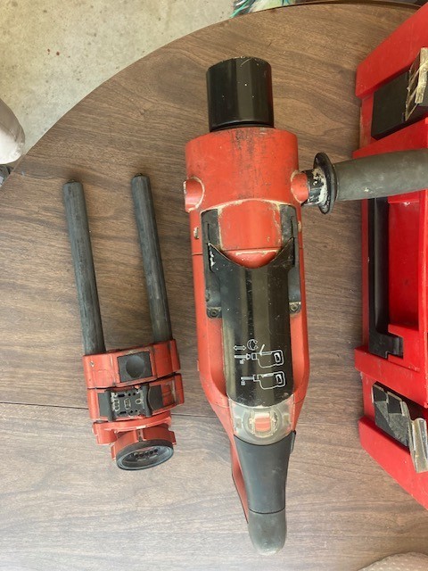 Hilti DD EC-1 Diamond Core Drill Wet Drilling Machine Kit With Core Bits & Case.