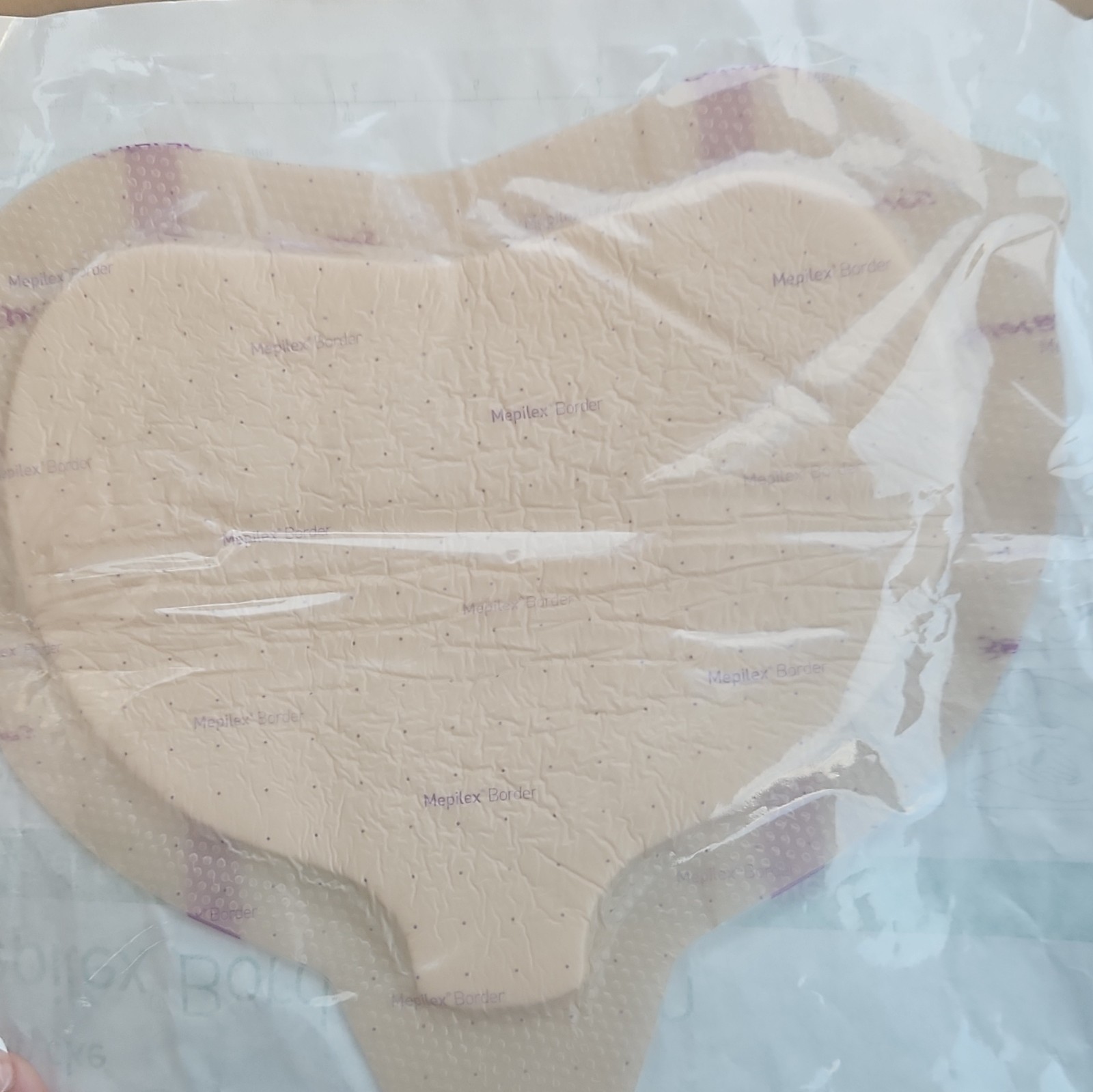 (2)Mölnlycke Mepilex Border Sacrum Foam Dressing Soft Silicone 22x25cm