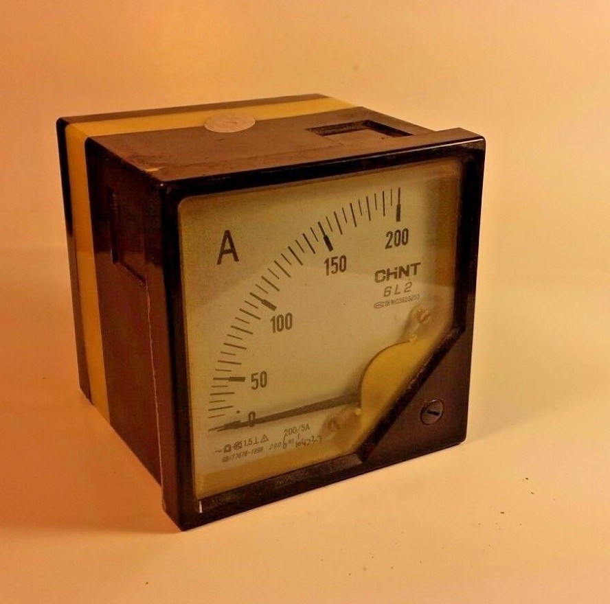 CHINT PANEL METER 6L2 0-200 Amps