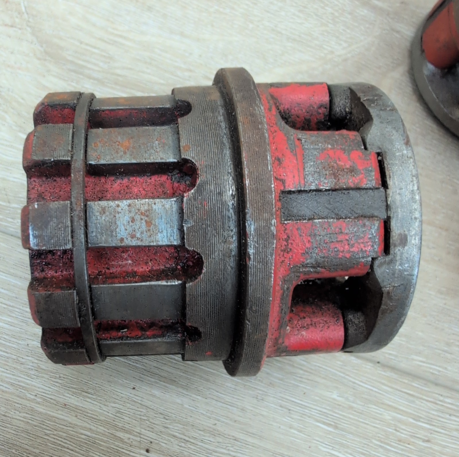 Lot of 3 Ridgid Die Heads For 111-R Pipe Threader 1/2″, 3/4″ & 1″ USA Made