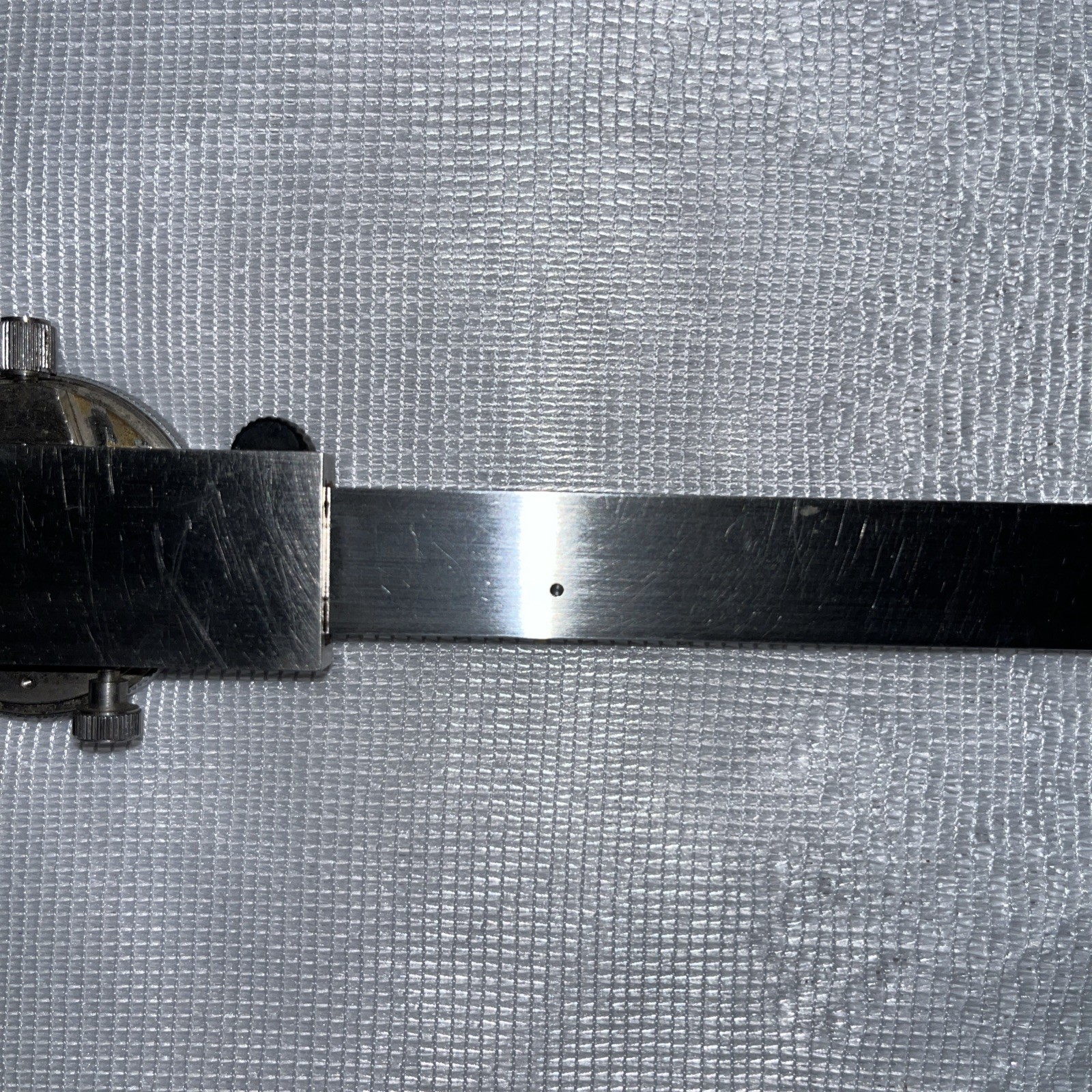 TESA Brown & Sharpe Dial Caliper Model 579-1 Made In Switzerland Missing Crystal