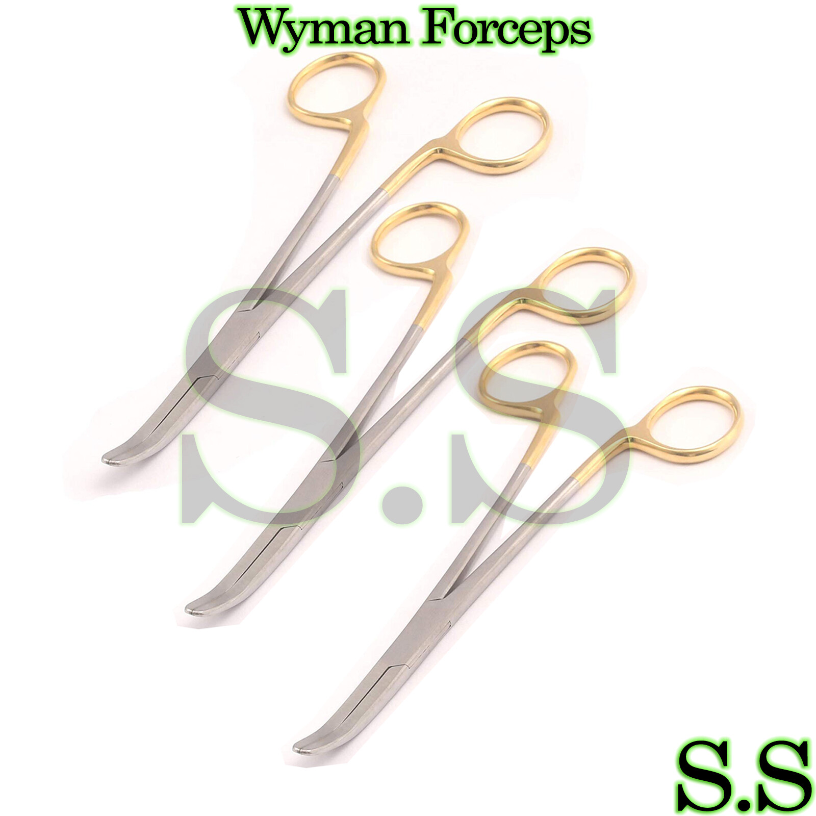 3 Pcs Wynman Gripper TC 6.5″ Crown Remover Dental Surgical Forceps Instruments