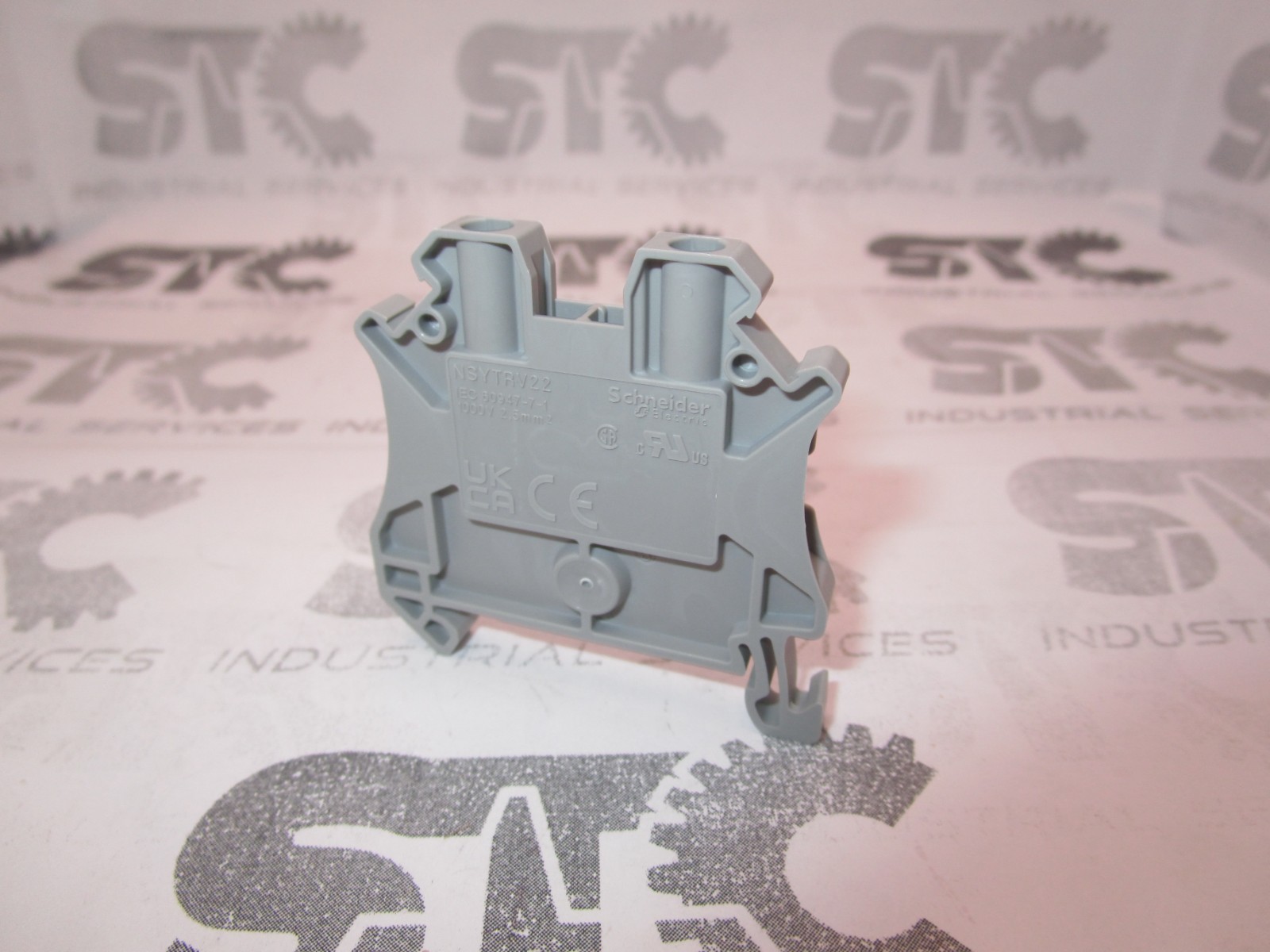 NSYTRV22 DIN Schneider Rail Mount Terminal Block – Price per 50x Box