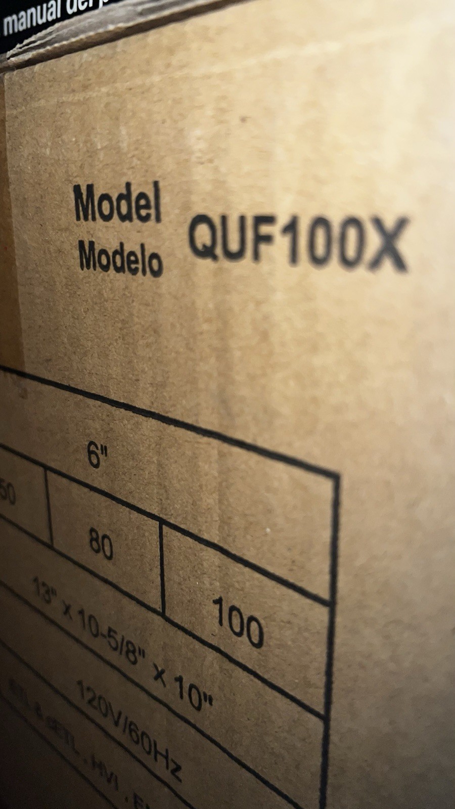 QUF 100X 50/80/100 CFM Wall Ceiling Mount Fresh Air Supply Fan Temp And Humidity