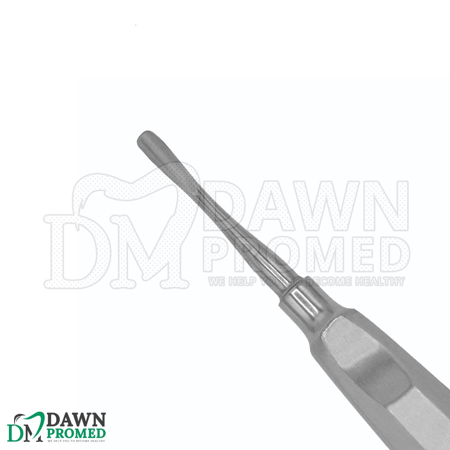 Root Elevator #34 6″ Straight 5mm Tip Extracting Surgical Dental Instrument