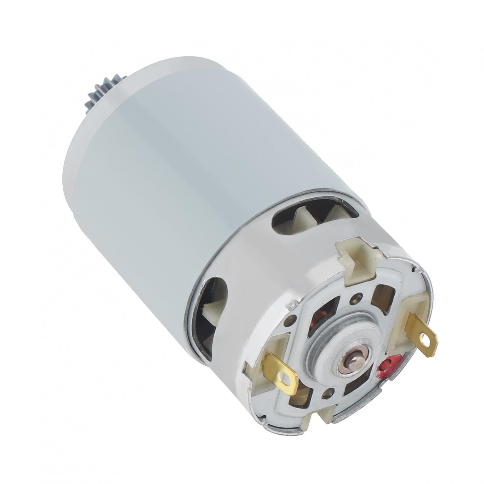 RS550 DC Motor 14 Teeth Gear 21V 25000RPM for Reciprocating Saw / Electric Drill