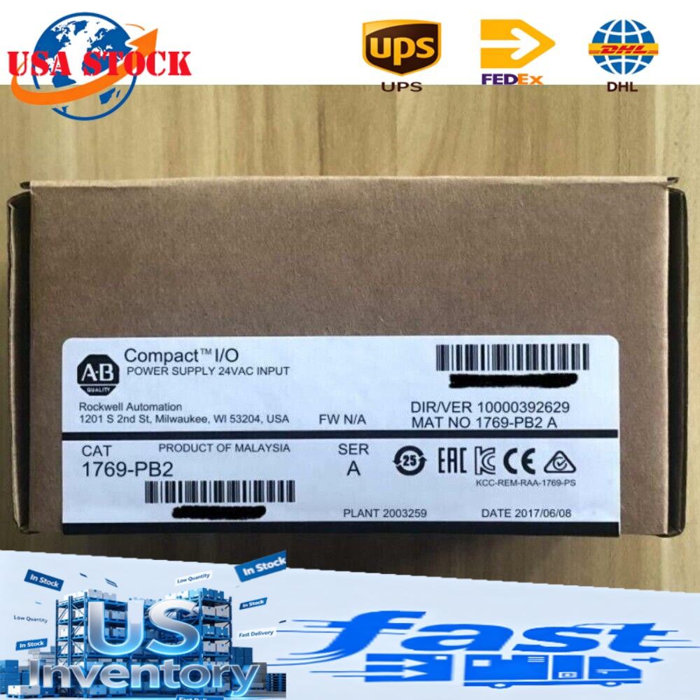 Sealed AB 1769-PB2 / A CompactLogix DC 2A/0.8A Power Supply 1769PB2 NEW