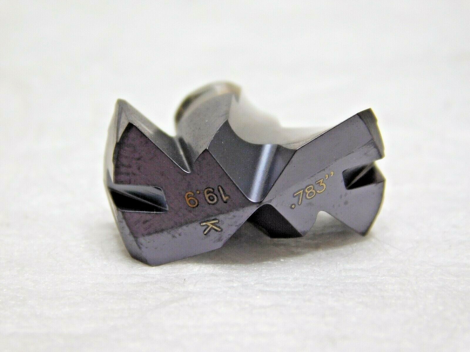 Iscar Replaceable Drill Tips ‎0.783″ Diam ICK 0783-2M Grade IC908 Qty 2 5509815