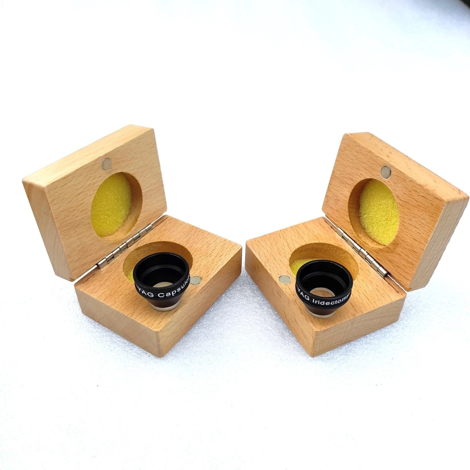 Eye Surgeon YAG Capsulotomy & YAG Iridectomy Laser Combo Lens Set For Optometry