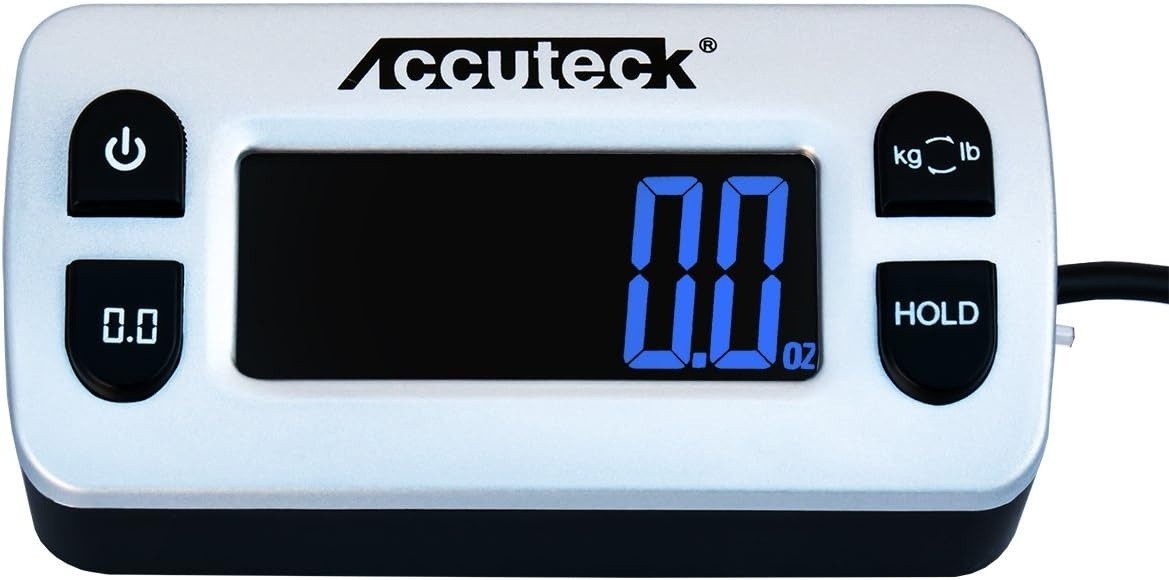 ACCUTECK ShipPro W-8580 110 lbs x 0.1 oz. Digital Shipping Postal Scale, Black