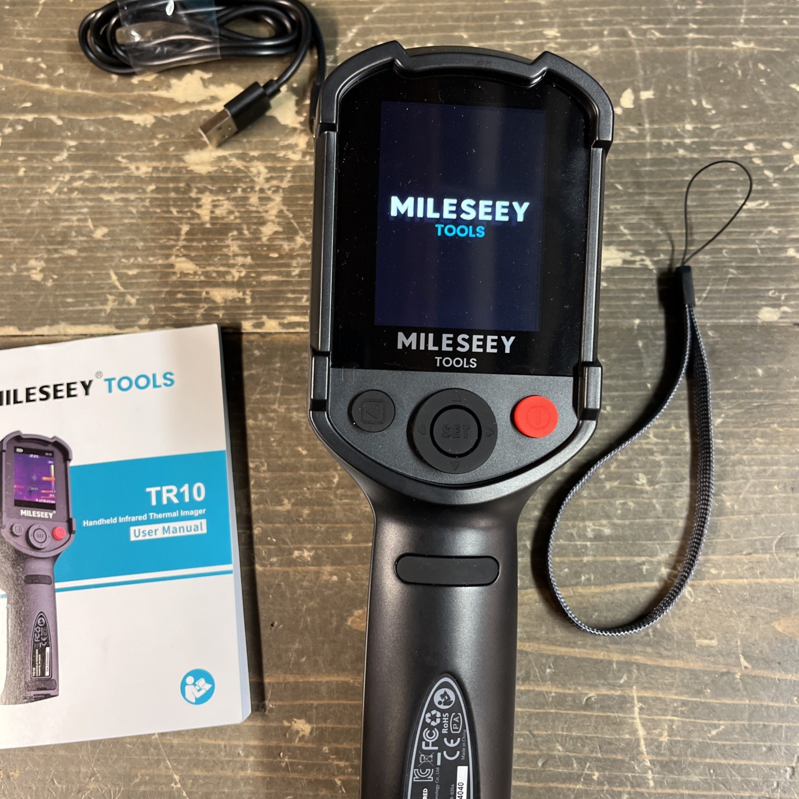 MILESEEY TR10 Infrared Thermal Imaging Camera, Hot/Cold Tracking, -4F to 1022F
