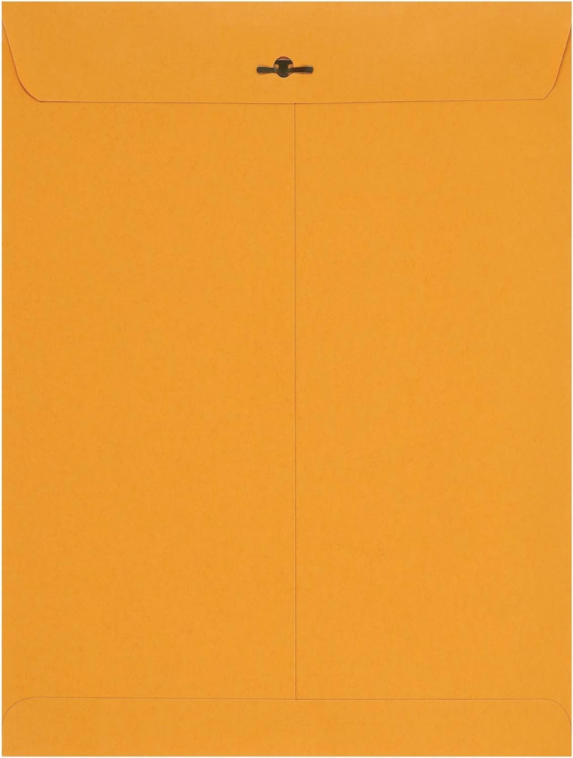 Clasp Kraft Envelopes for Documents, Gummed Mailing Envelope, 9″ X 12″, 100-Pack