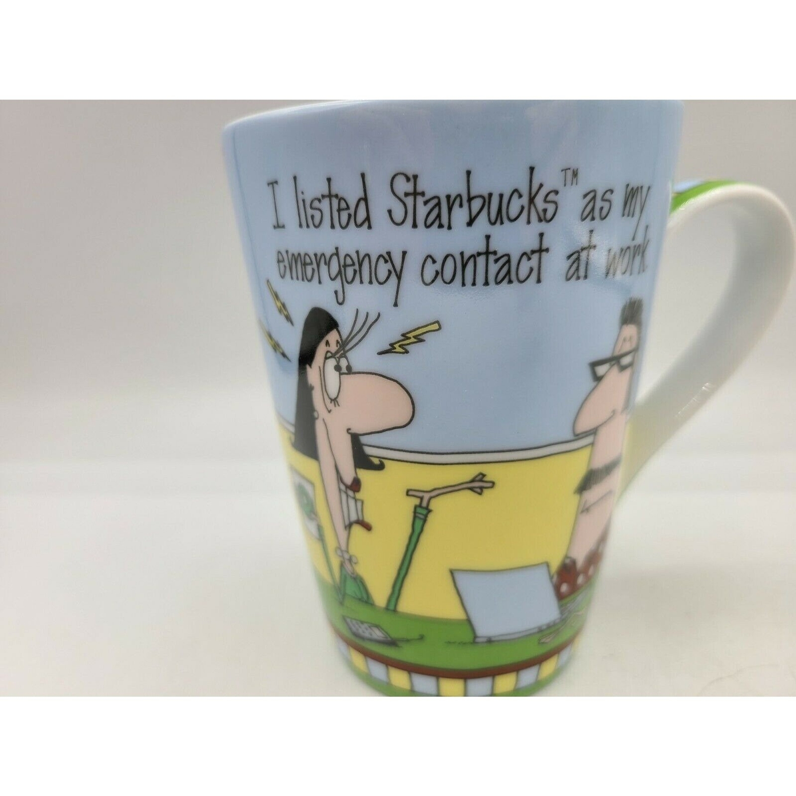 I Listed Starbucks As My Emergency Contact At Work Mug Design Design Coffee