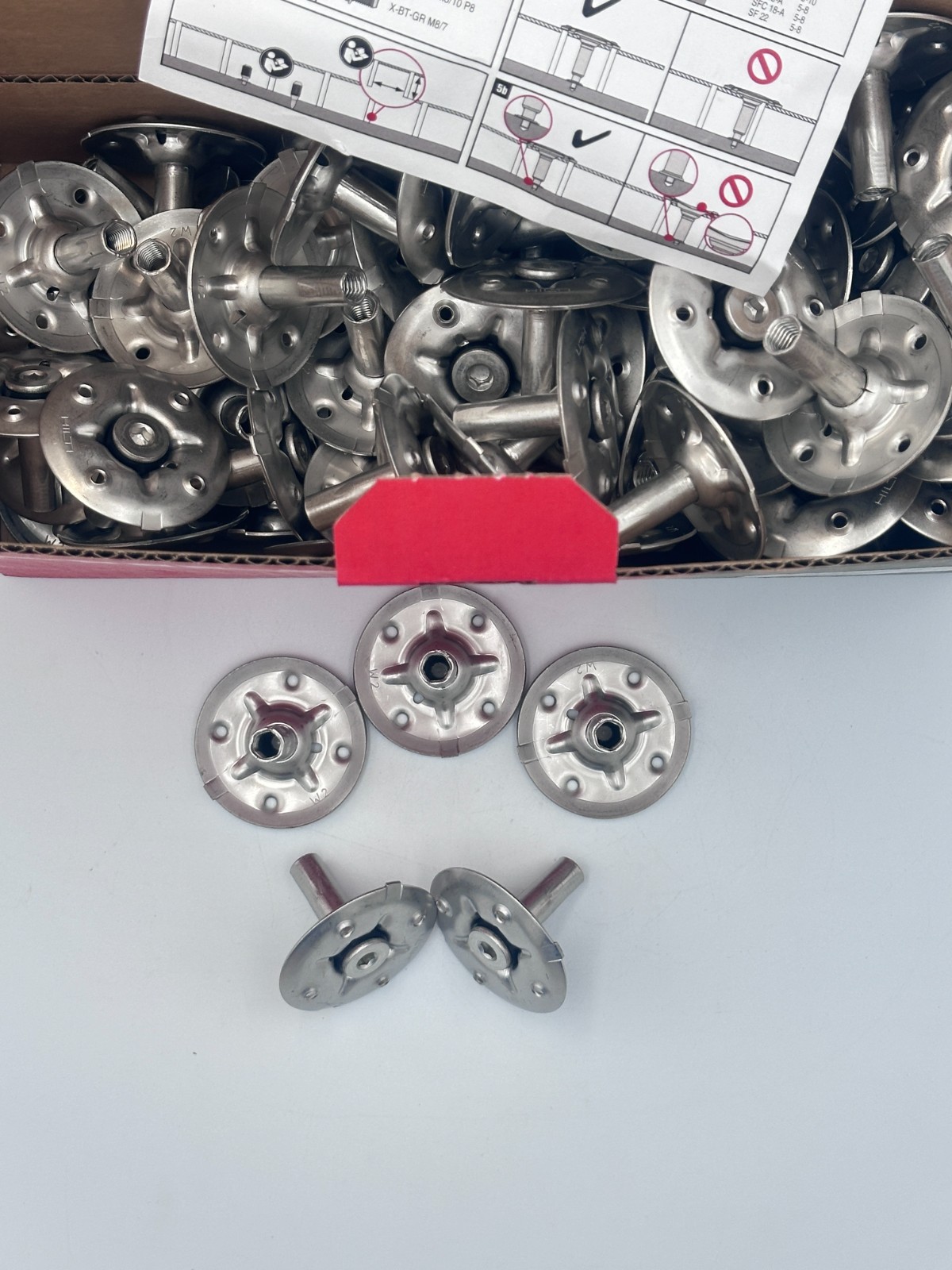 HILTI X-FCM-R 35-40 p/n 247182 GRATING DISC – BOX OF 100 PCS