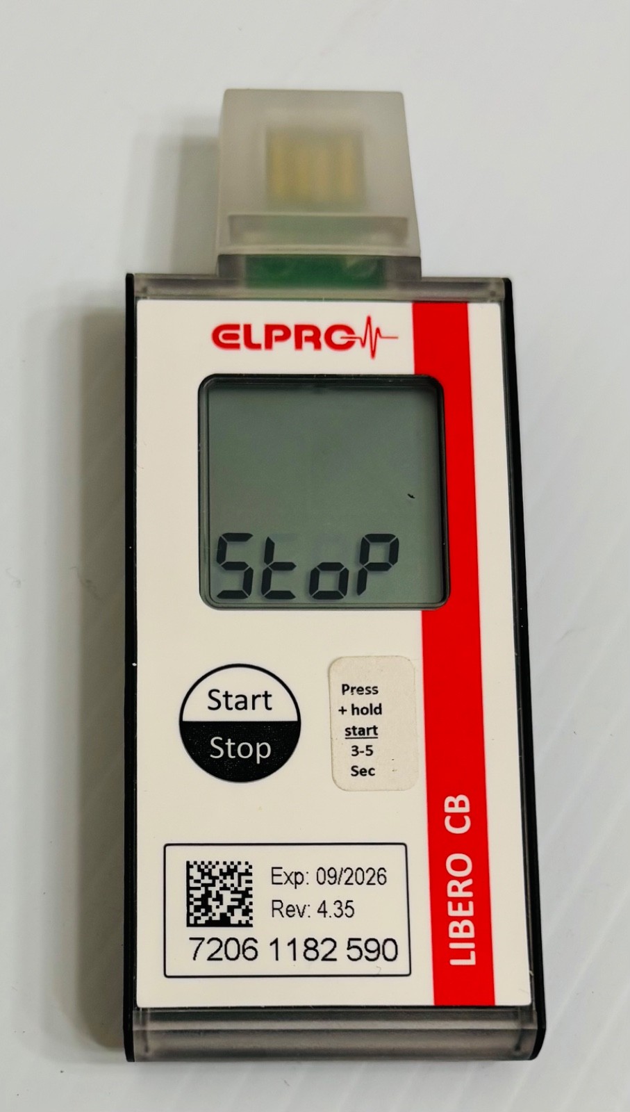 Elprc Single-Use PDF Data Logger LIBERO CB Expirate 09/2026