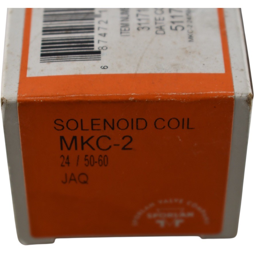 NEW Sporlan MKC-2 Solenoid Coil 24V 50/60Hz Replacement HVAC Part