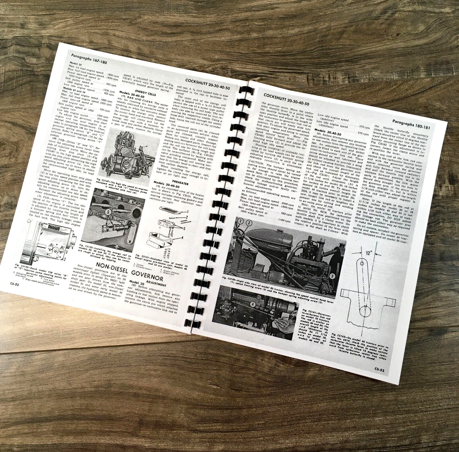 Cockshutt 20 30 40 50 Co-Op E2 E3 E4 E5 Tractor Service Repair Manual Shop Book