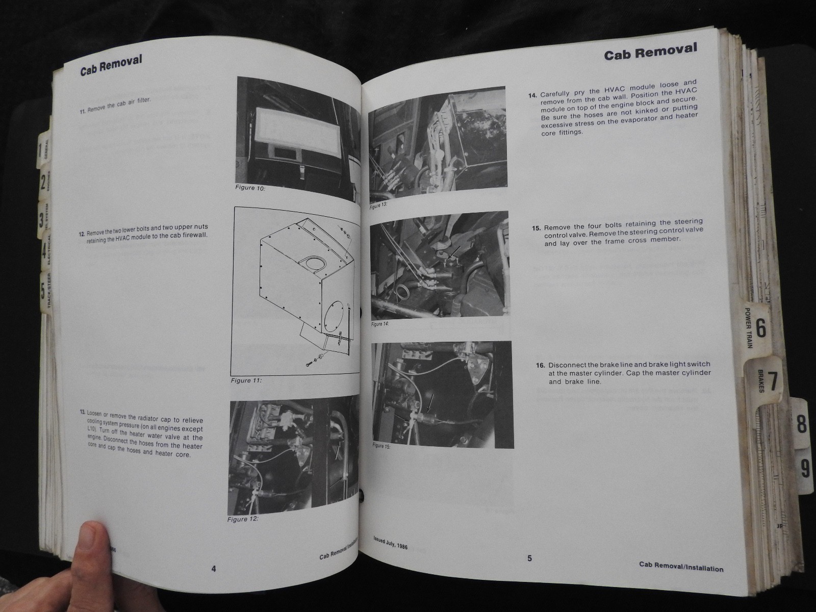 Case IH 9110 9130 STEIGER TRACTOR 1000 Panther Puma Wildcat Service Manual 1987