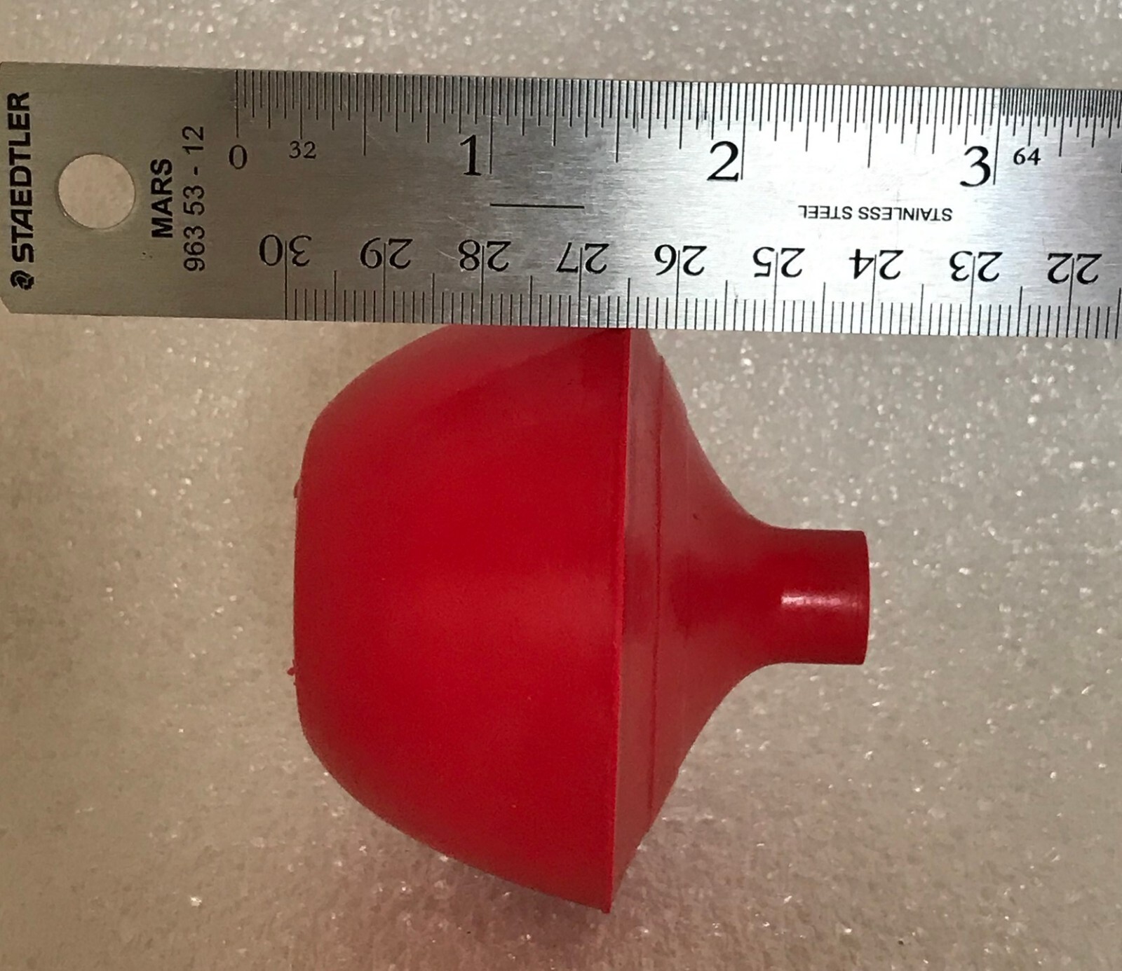 Flush Ball 2.5 inch with screw in rod attachment