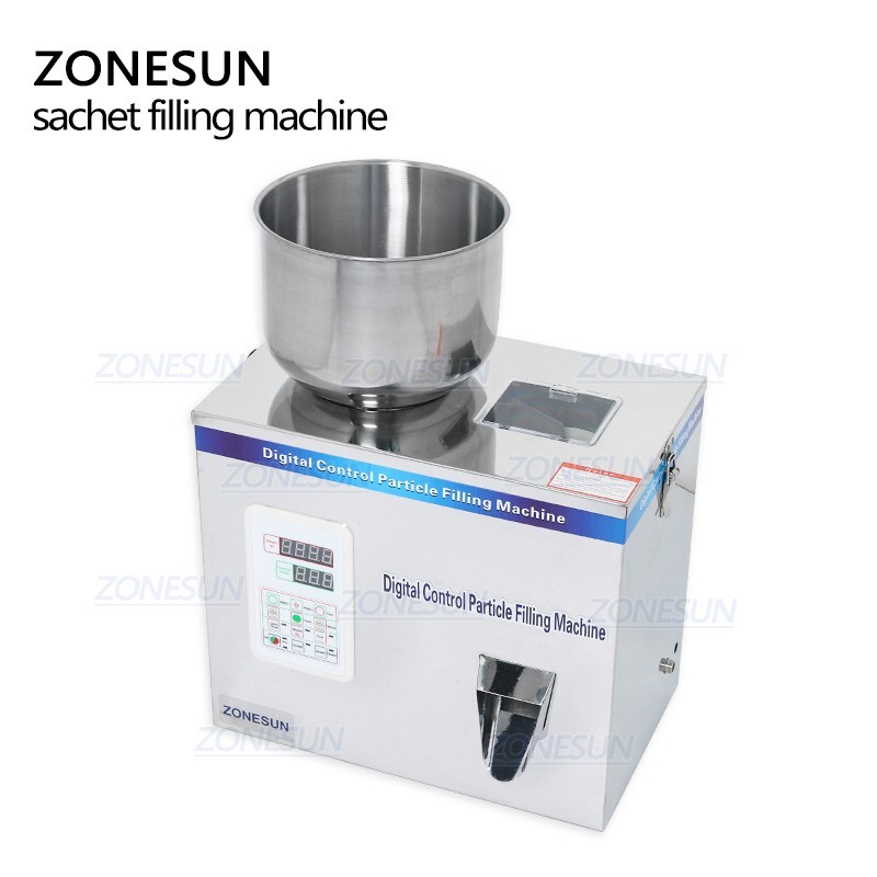 ZONESUN 1-200G Particle Tea Candy Nut Food Tea Granule Packing Filling Machine