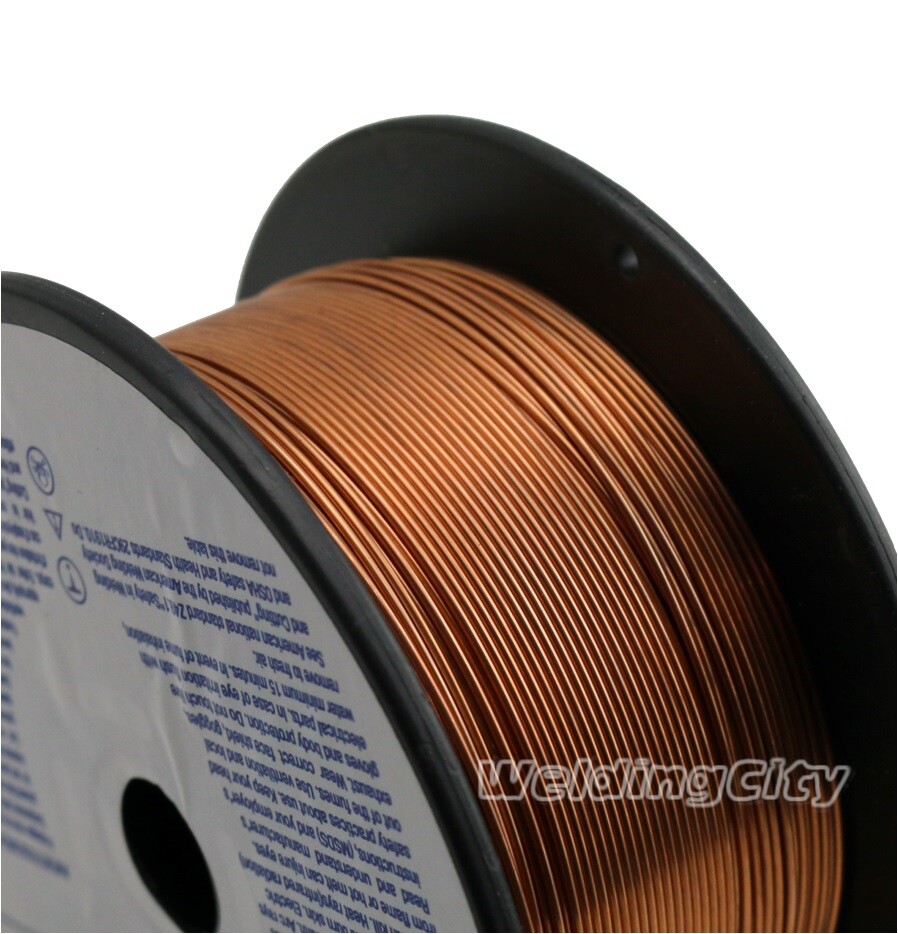 WeldingCity® ER70S-6 11-lb Mild Steel MIG Welding Wire .035″ (0.9mm) | US Seller