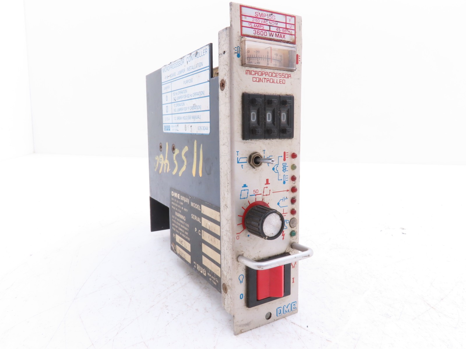 DME SMP15G Micropressor Temperature Controller 240VAC 15A Max 3600W