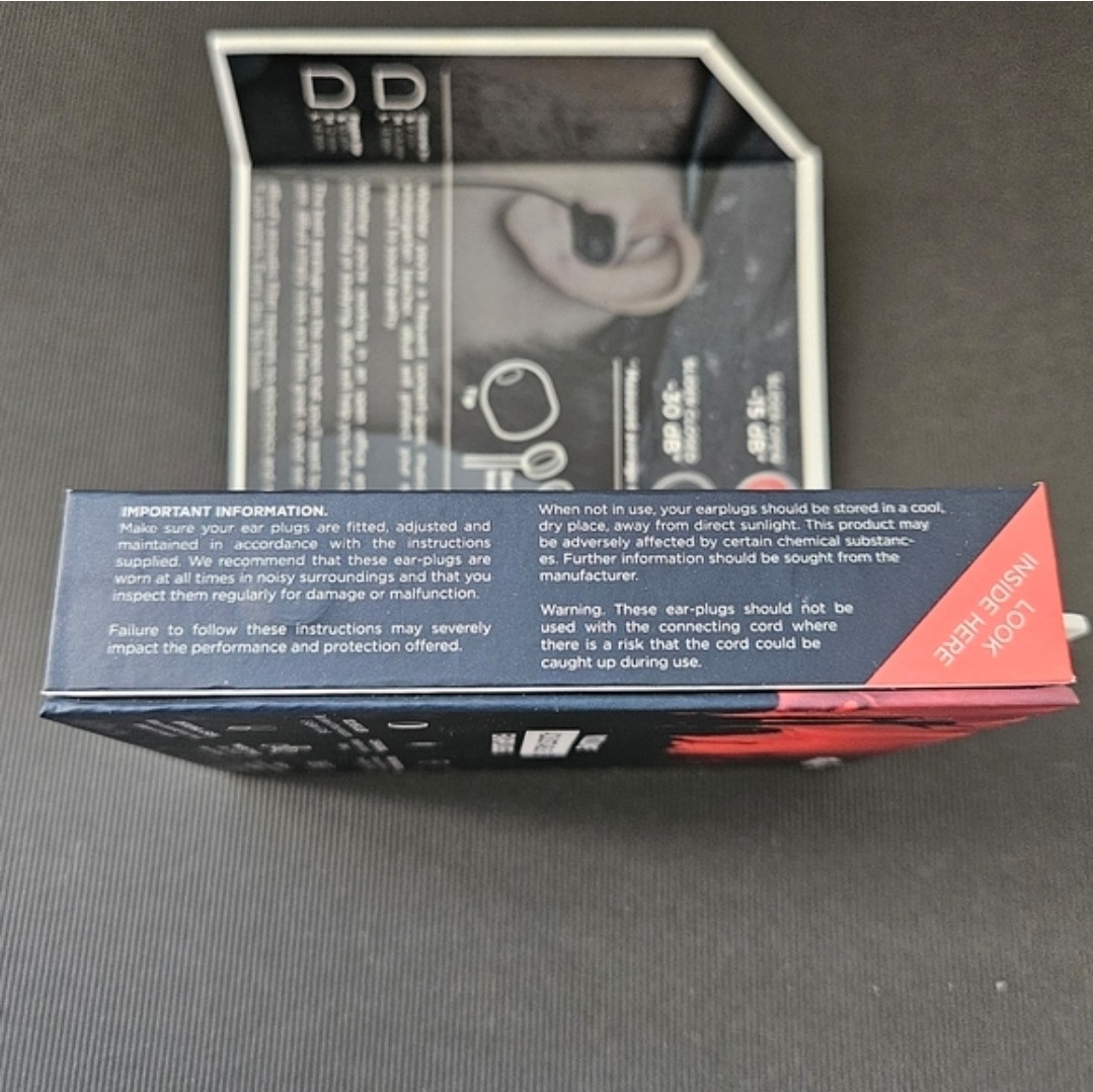 New dBud Volume Adjustable Earplugs Noise Reduction 15-30 dB Hearing Protection