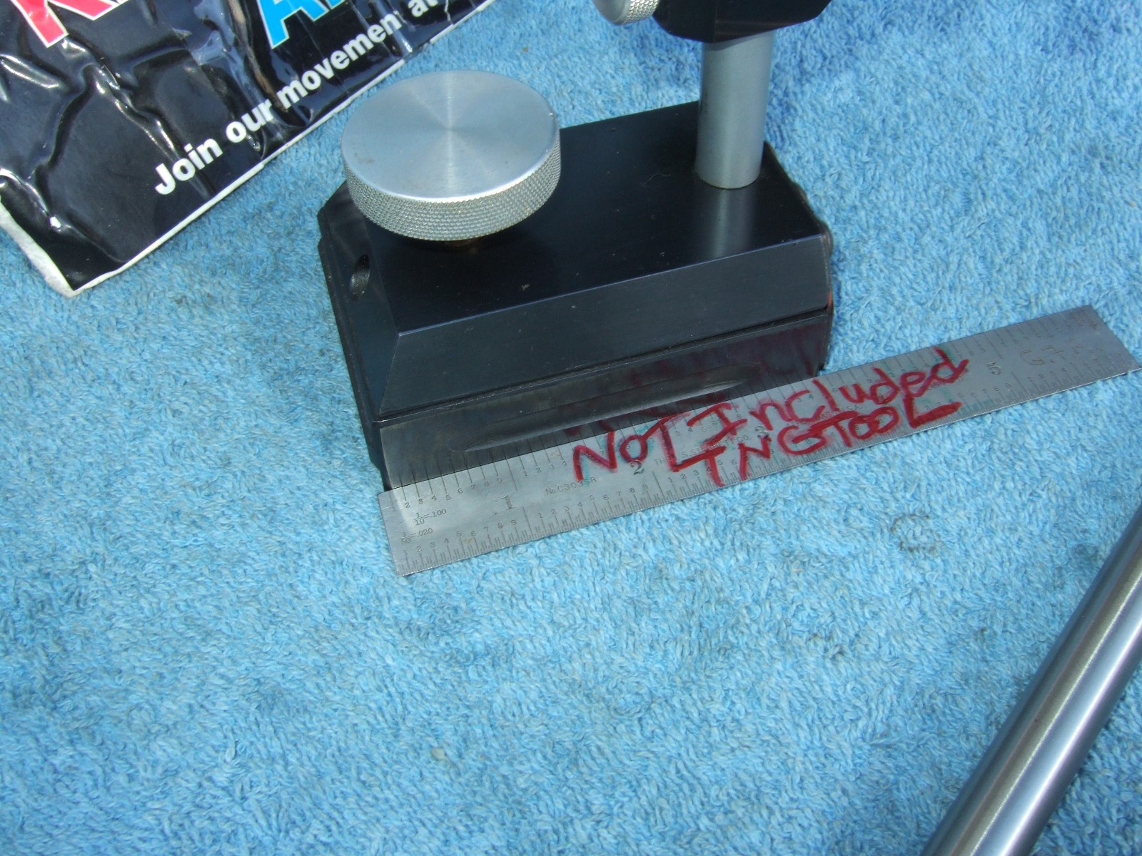 HERMANN SCHMID USED SURFACE GAGE MG-1 CLEAN INSPECTION TOOL GRINDER W/599-7033-3