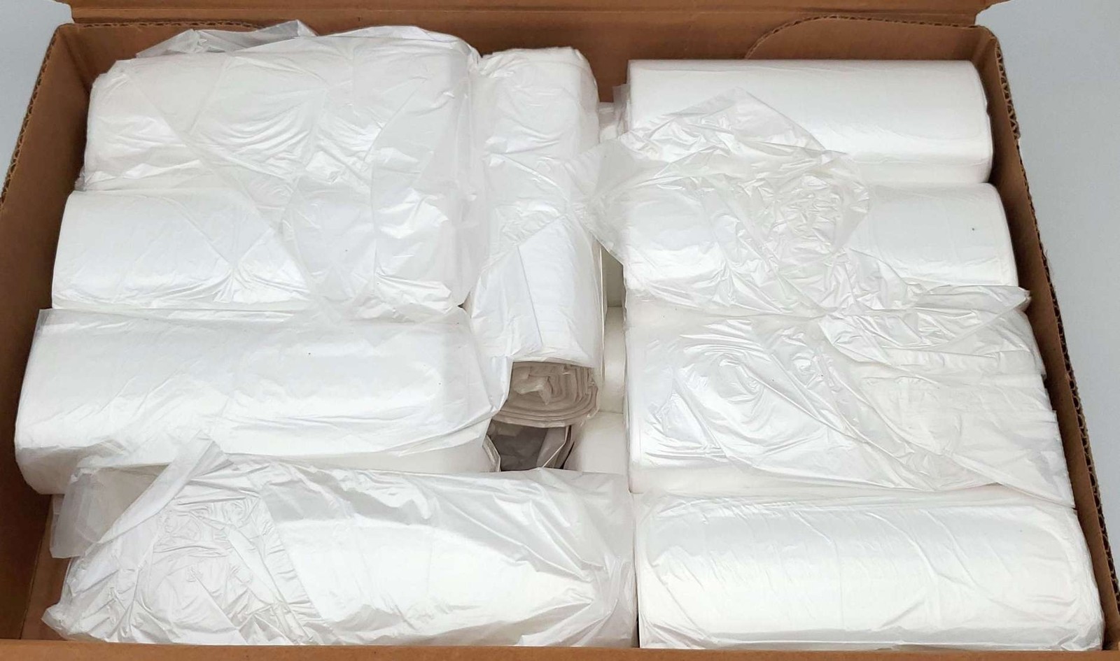 Versapro 12-16 Gallon Garbage Bag Can Liners 24in x 33in 6 Micron Pack of 1000