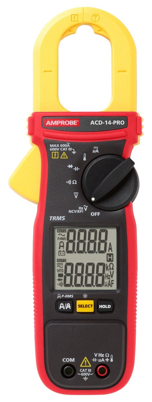 Acd14pro Digital Clamp Multimeterblack
