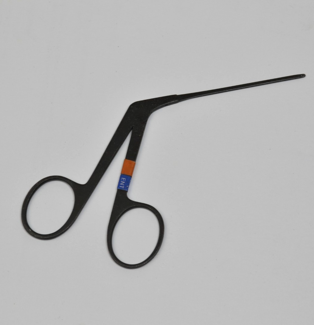 Miltex 19-2090-B Micro Ear Forceps 3-1/4 Oval 0.6 mm Wide, Ebony – Germany