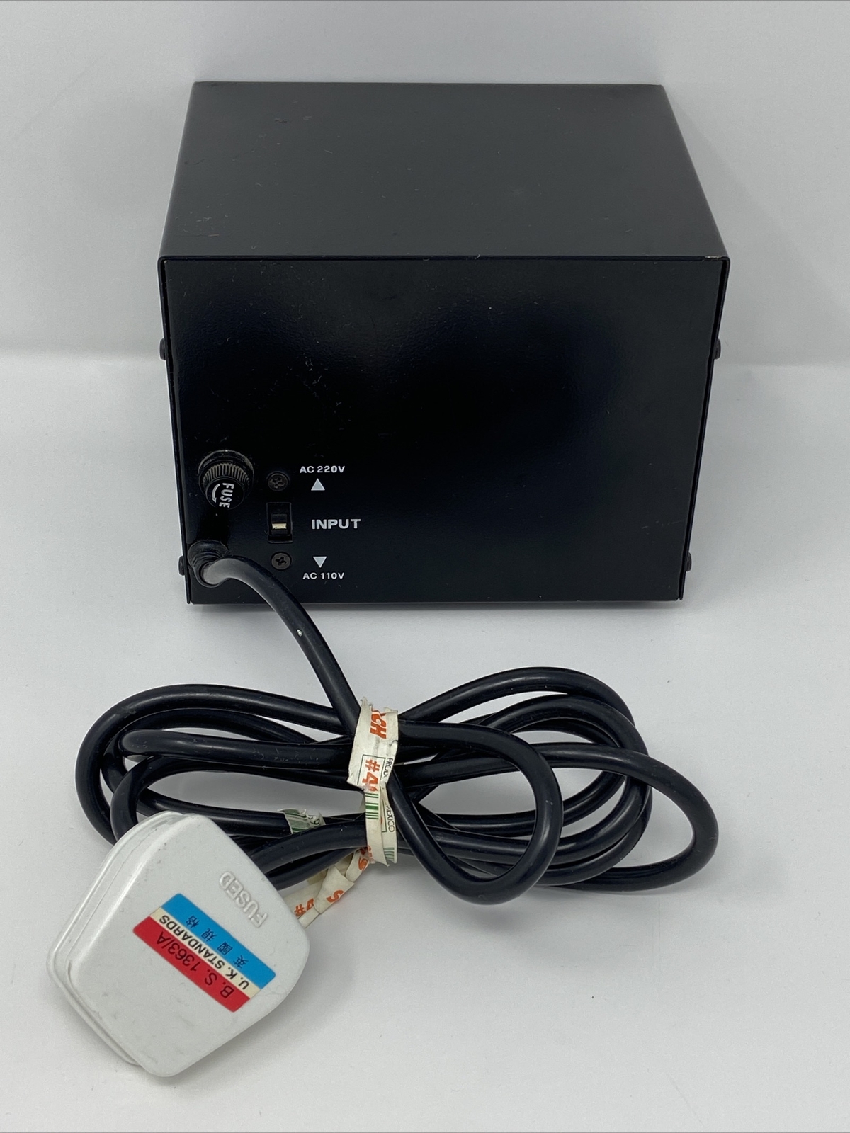 SUPER F-500 AC-AC CONVERTER 500W STEP UP/ STEP DOWN w/EUROPEAN PLUG
