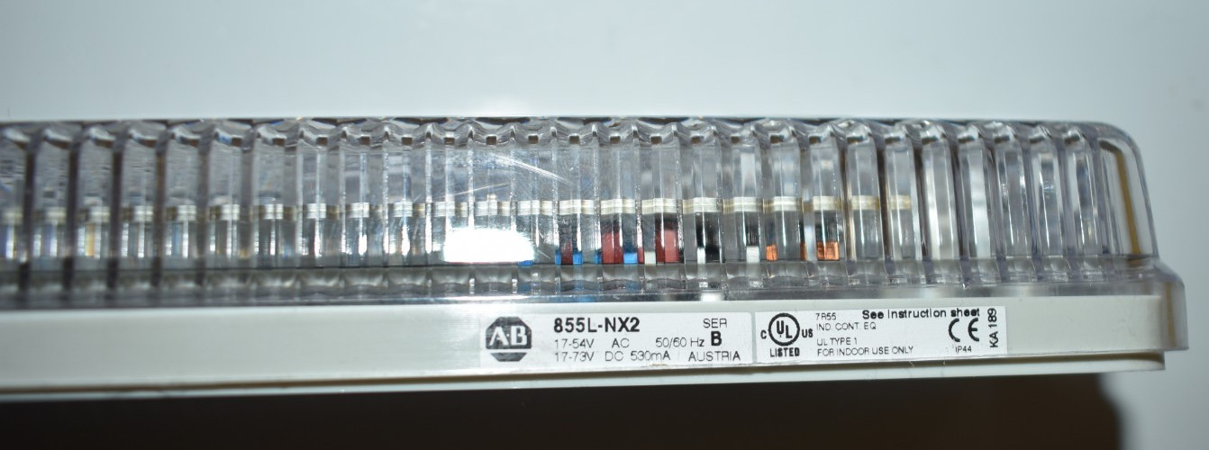 855L-NX2 ALLEN-BRADLEY PANEL LIGHT BAR 730 LUMEN NEW SURPLUS