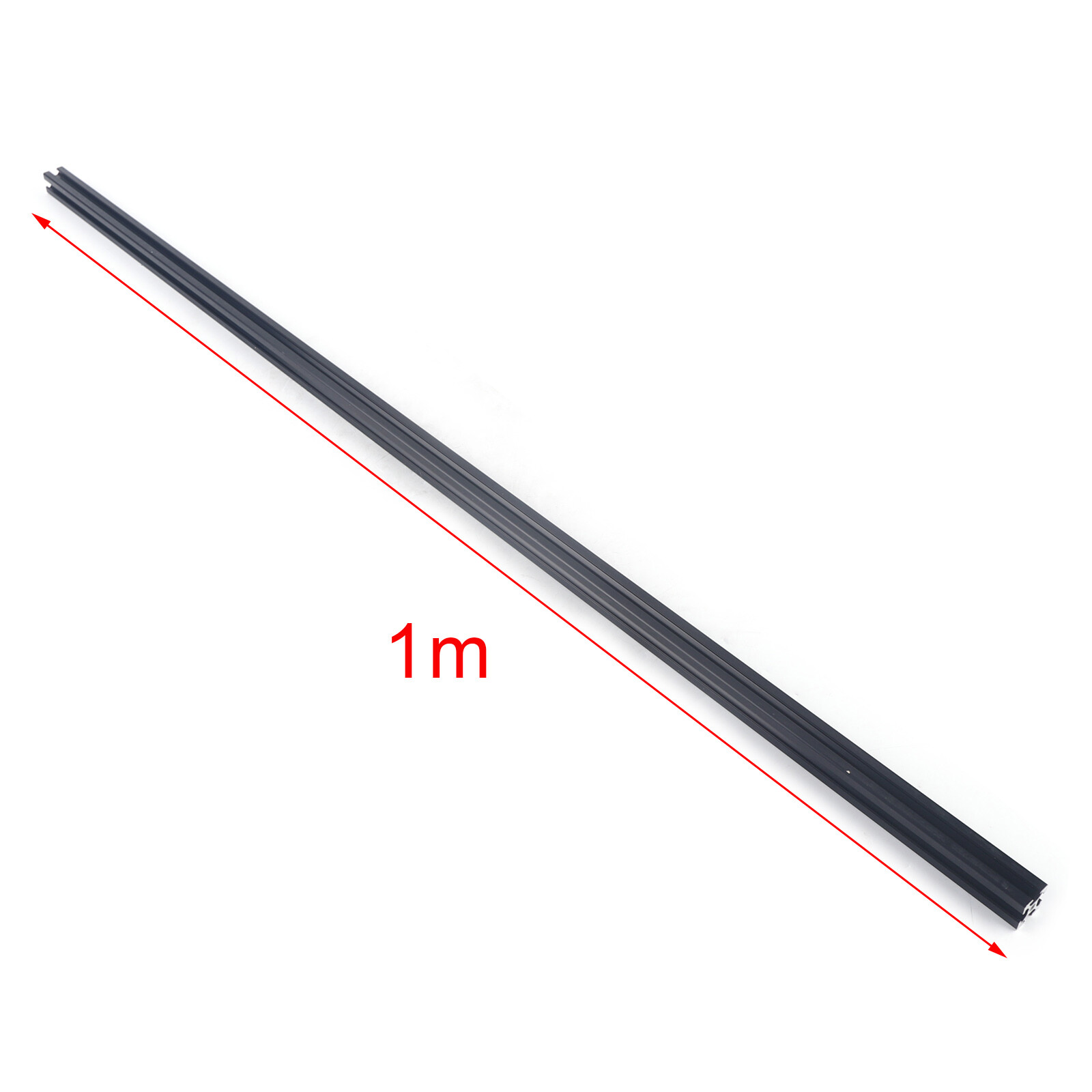 20*20*1000mm 2020 T-Slot Aluminum Extrusion For CNC 3D Printer Black 10 Packs US