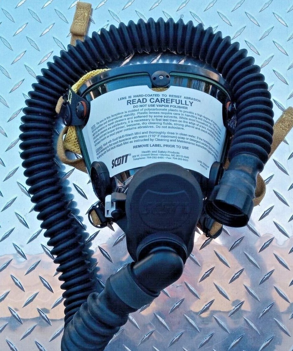 Scott C420 PAPR 36″ Breathing Tube Hose Assembly with AV 2000/3000 Adapter