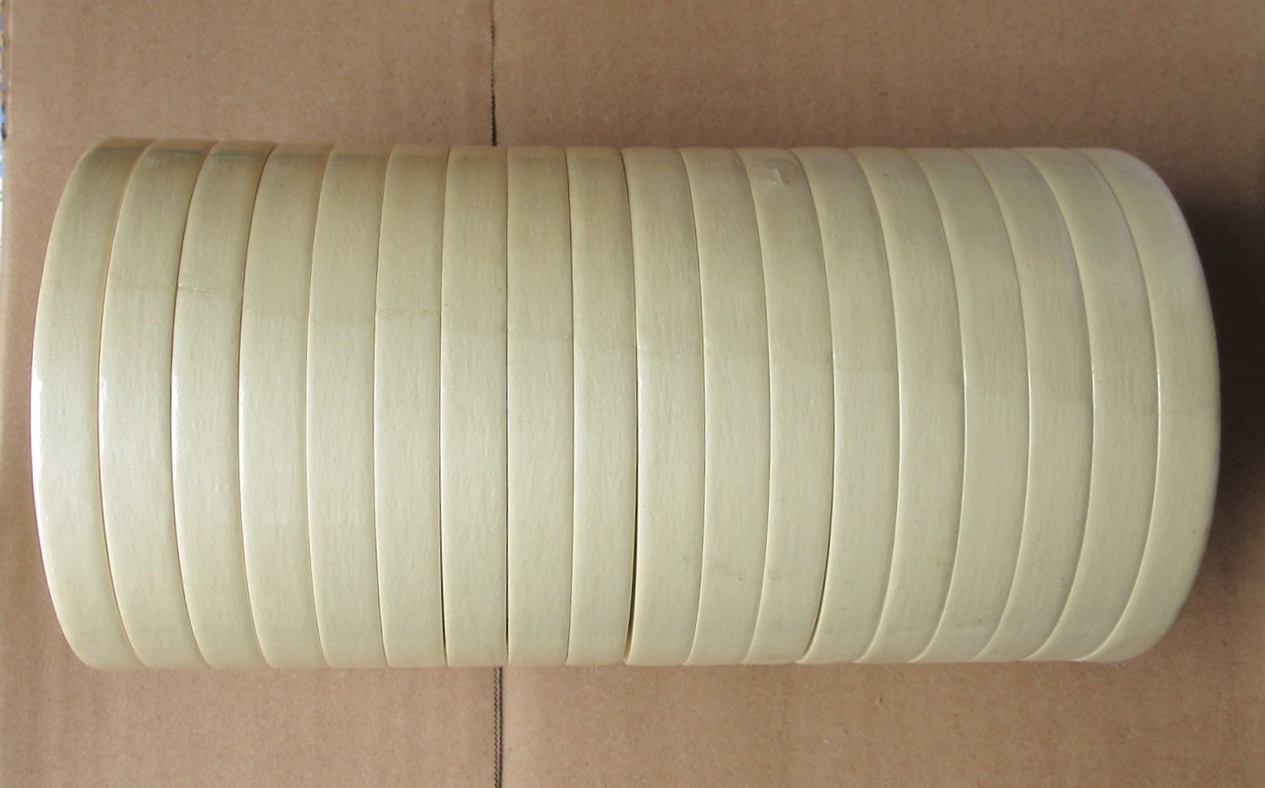 Lot of 18 Shurtape Colored Masking Tape Rolls Light Beige 1/2″ x 60yds