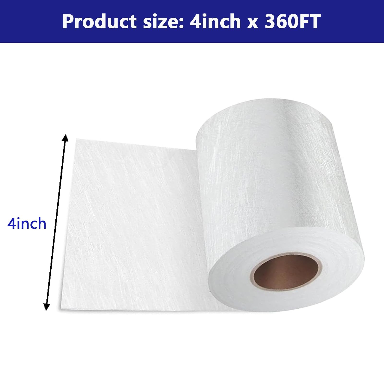 1.5oz Fiberglass Chopped Strand Mat – 4″ x 360″ Strong, Easy to Use & Lightwe…