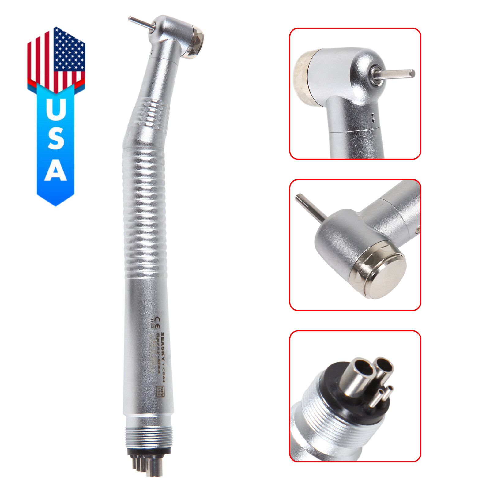 Lot High-Speed Dental Drill Air Turbine Handpiece 2-Hole 4-Hole fit NSK Pana