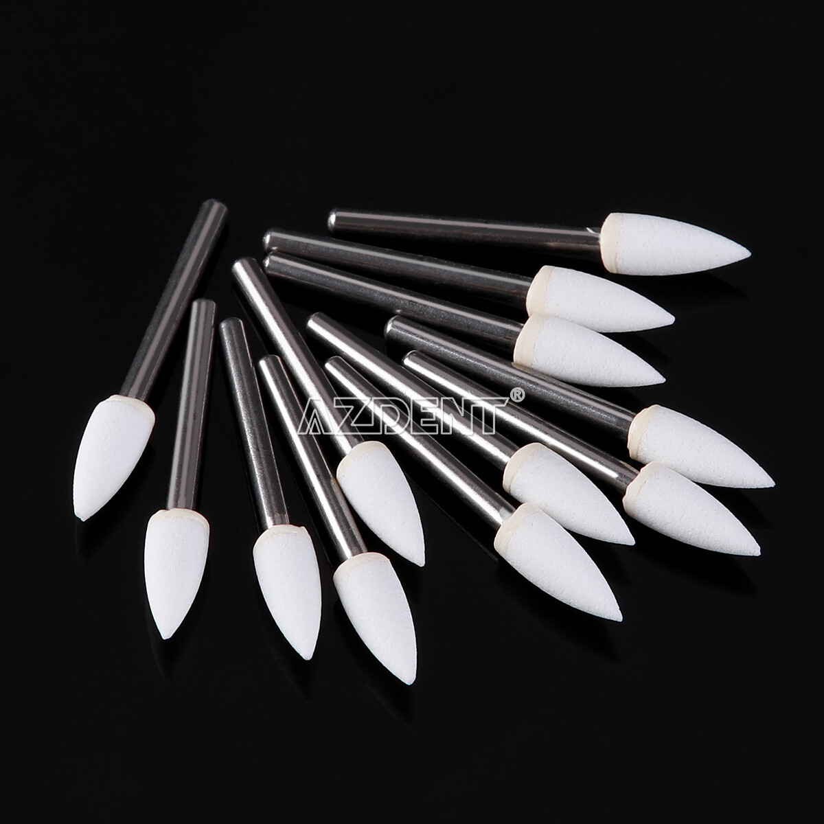 AZDENT Dental Lab Polishing Kit HP RA FG Polisher Burs For Low Speed Handpiece