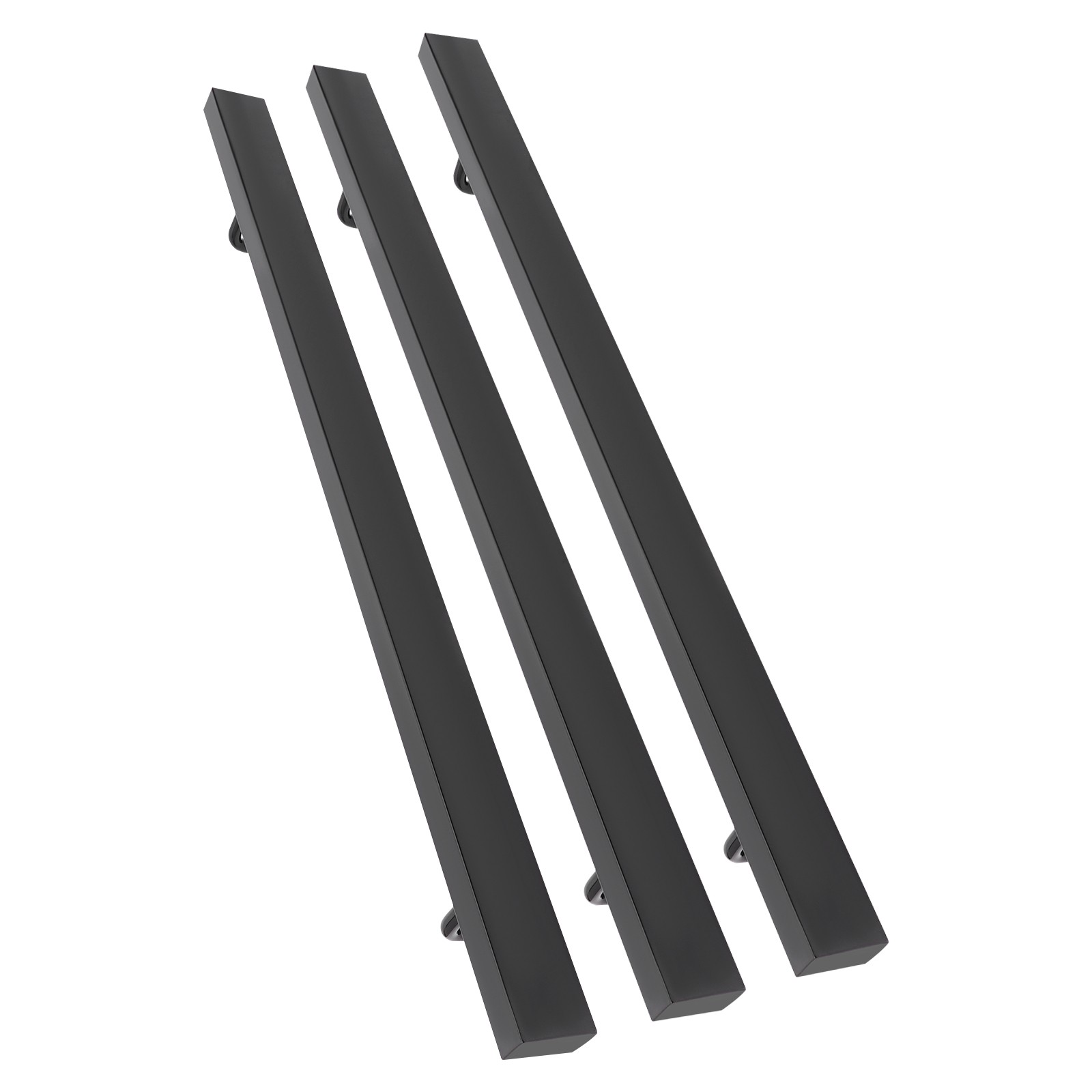 Stainless Steel Stair Rail 101×9.8cm – Baking Paint Wall Mount, 90kg Capacity
