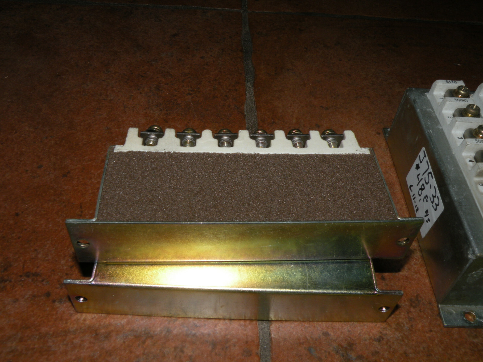 (6) FANUC / IWAKI 0178 RESISTORS 50mΩ & 120mΩ