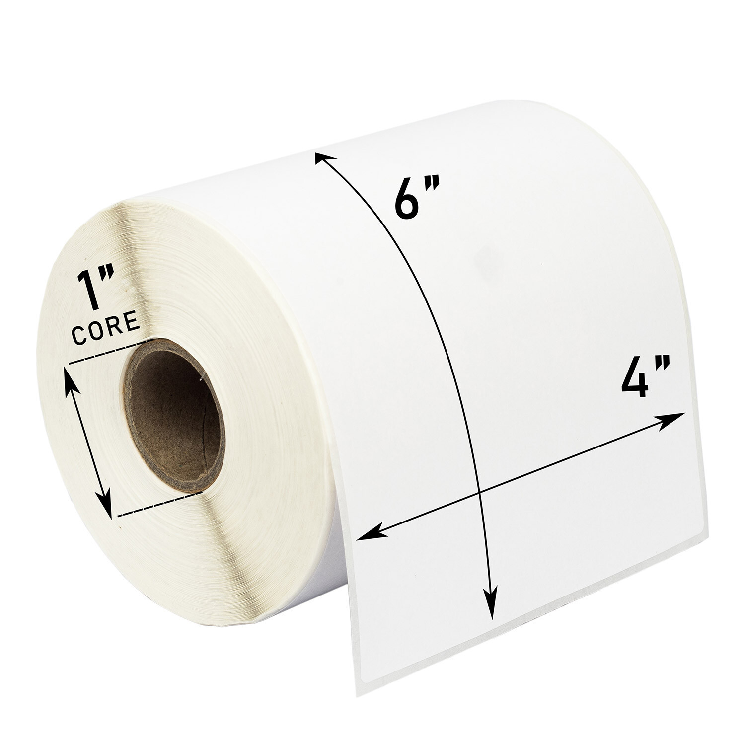 ZEBRA ELTRON 4 x 6 (4″ x 6″) Direct Thermal Shipping Labels – (2) Rolls of 250