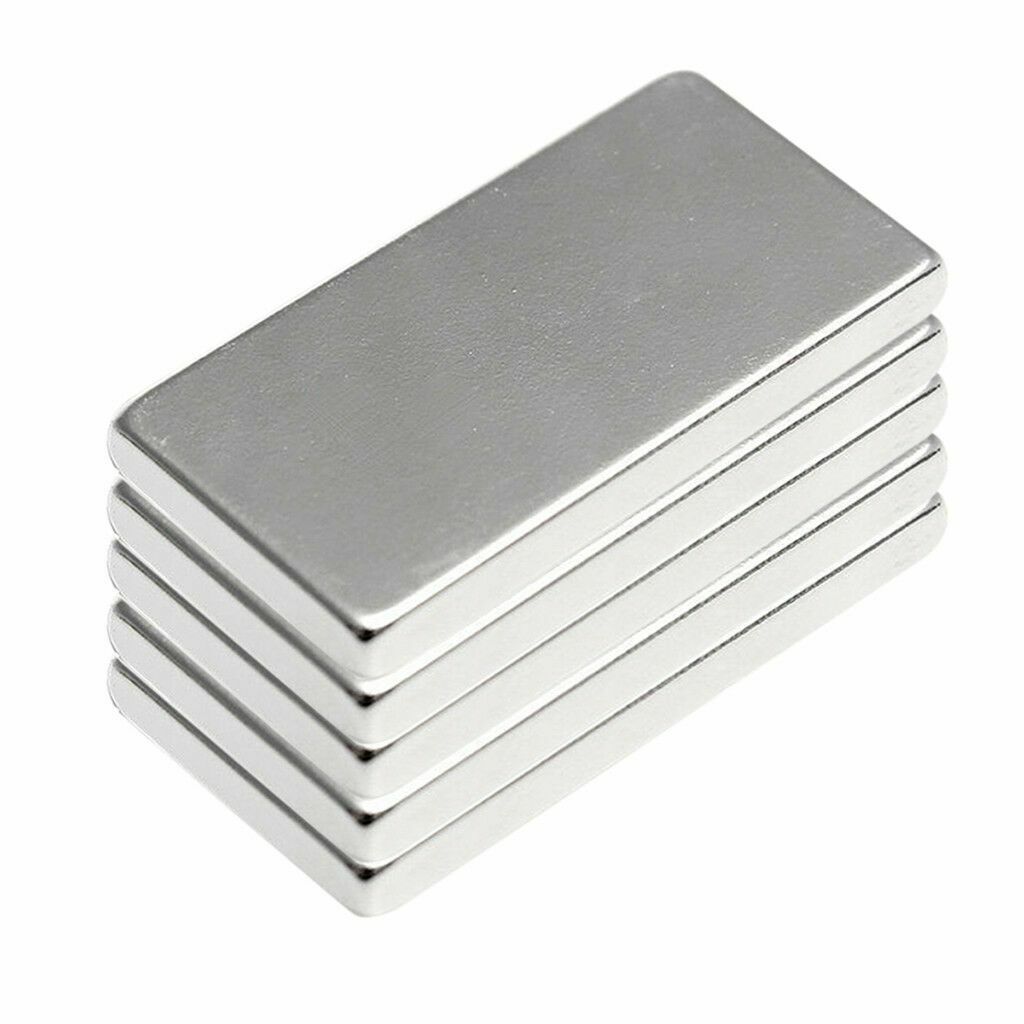 1-50X 20x10x2mm N52 Neodymium Rare Earth Block Magnet Super Strong Magnets lot