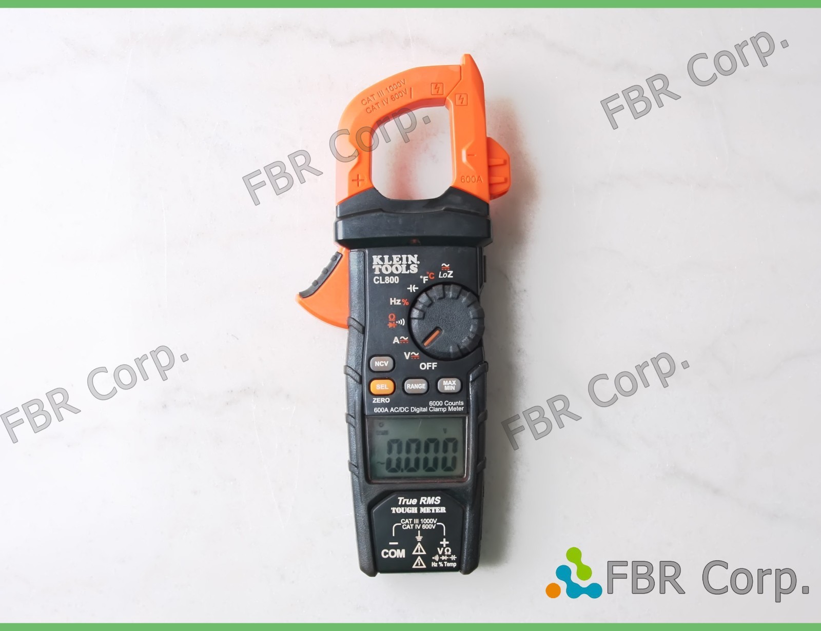 Klein Tools CL800 Low Impedance Cordless Auto-Range Digital Clamp Meter Kit