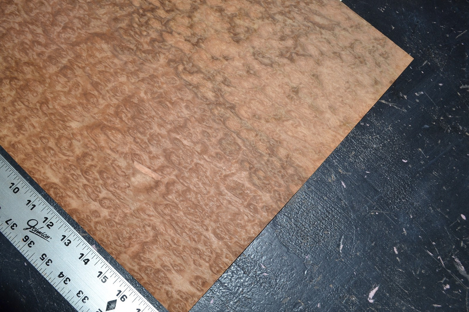 Eucalyptus Burl Raw Wood Veneer Sheet 15 x 18 inches 1/42nd 7659-33