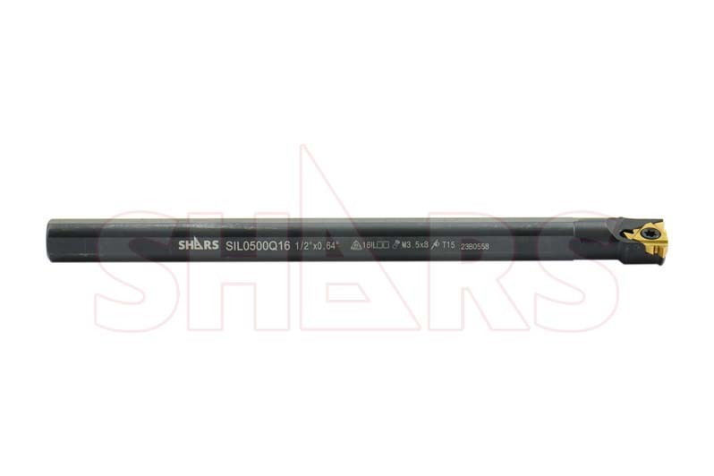 Shars 1/2 LH Internal Indexable Threading Boring Bar ER16 Insert Certificate P]