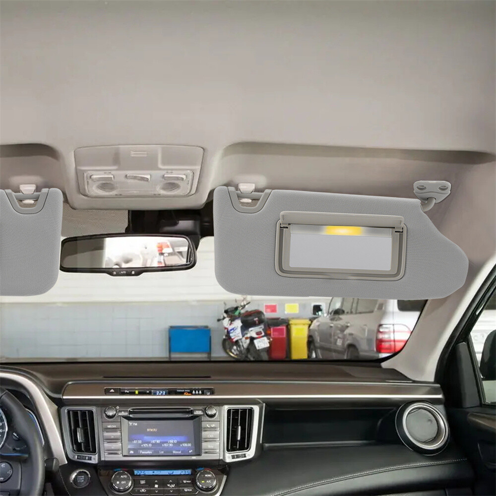 Left Driver Right Passenger Side Sun Visor for Nissan Altima 2013-2018 w/Light