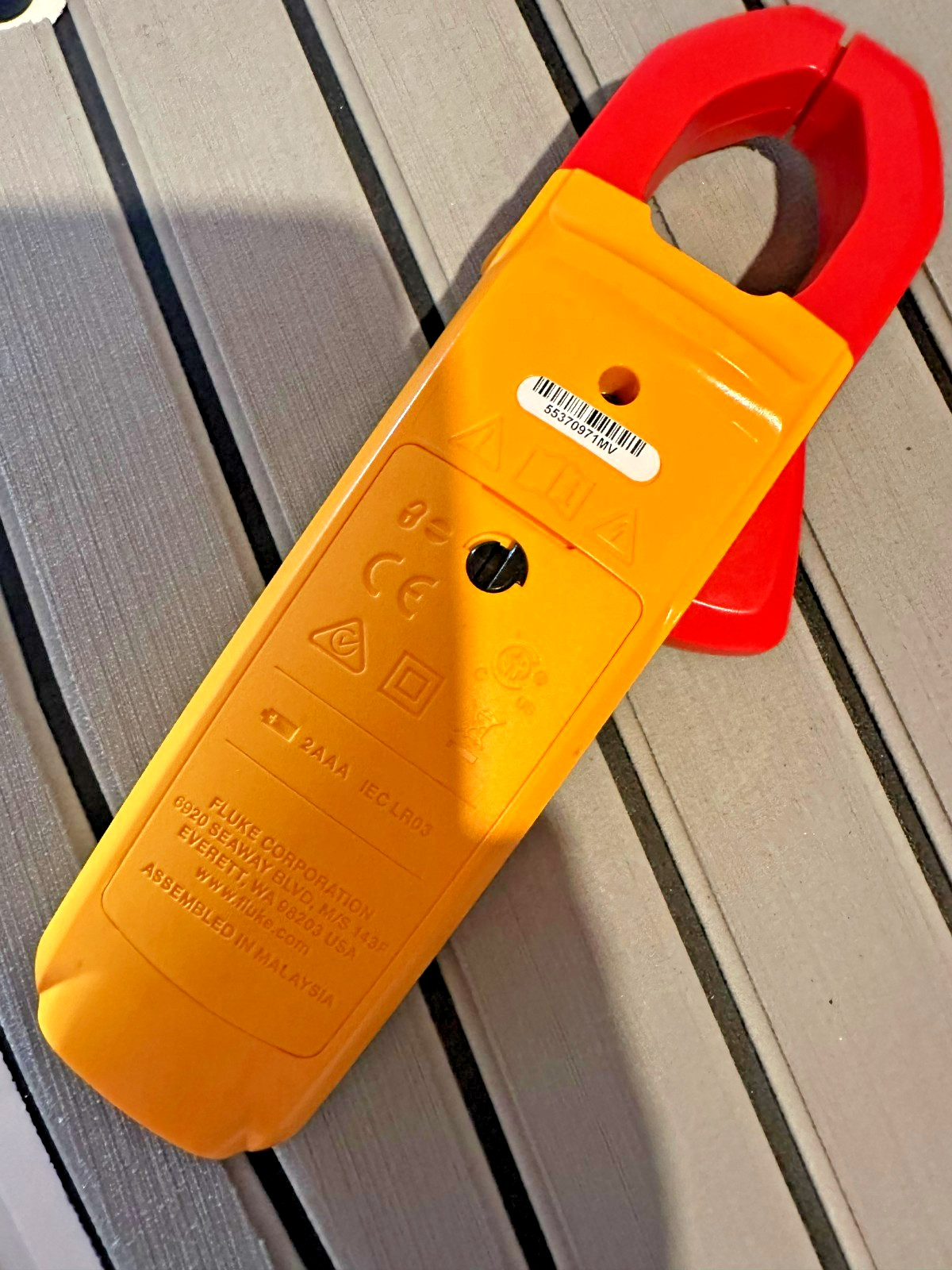 Fluke 323 True-RMS Clamp Meter Just Meter