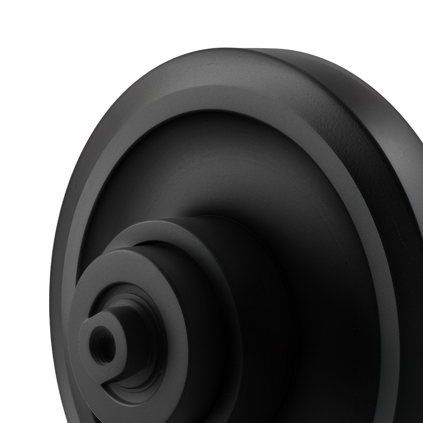 Rear Idler Roller for Bobcat T870 Track Loader 6698049 Black Carbon Steel